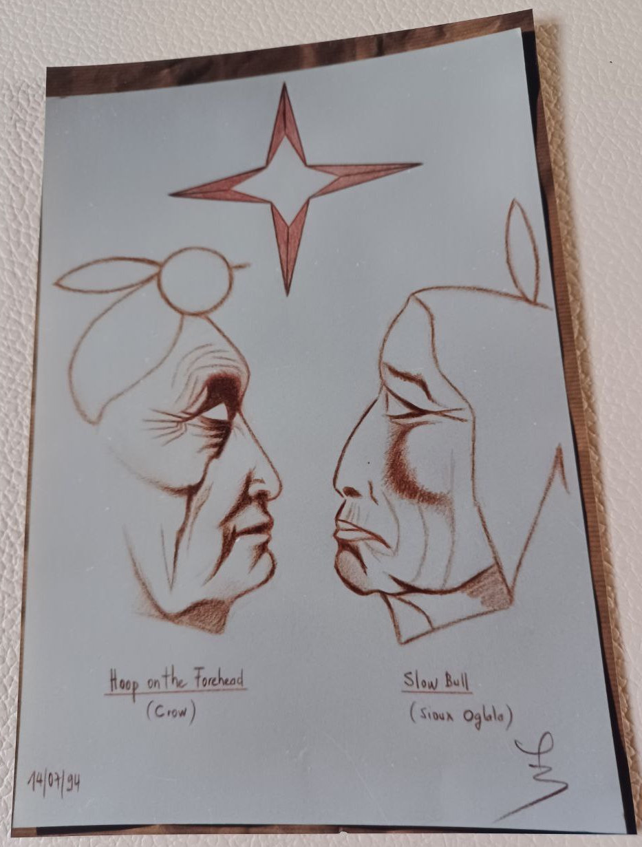 Hoop on the Forehead & Slow Bull — July 14th, 1994